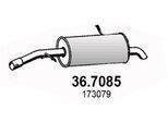 ASSO Endschalldämpfer 367085 für TALBOT