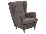 P & B , Mokka , Textil , Buche , massiv , 78x102x98 cm ,