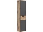Hochschrank Mason Grau/Eiche