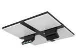 LED-Deckenleuchte Villsi Schwarz/Weiß max. 30 Watt Deckenlampe