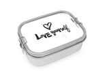 Lunchbox Love yourself aus Edelstahl