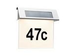 LED-Außenleuchte Solar House Number max. 0,2 Watt