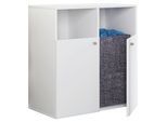 Wäscheschrank Klidas L Weiß