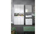 Badezimmer Ice 3-tlg. ca. 150 cm Weiß