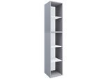 Aktenschrank Lona Grau, 5-fach
