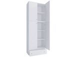 Schuhschrank Lona XXL ca.70x200x39cm Weiß
