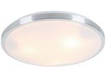Deckenleuchte Winfried Weiß/Alufarben max. 25 Watt Deckenlampe