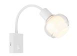 Wandleuchte Tokki Klar/Opal/Weiß max. 40 Watt Wandlampe