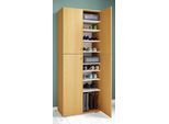 Schuhschrank Lona XXL ca.70x182x37cm Buchefarben