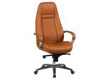 Chefsessel Austin in Hellbraun Echtleder