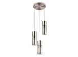Hängeleuchte 21000-3HN in Nickelfarben max. 25 Watt