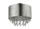 Deckenleuchte 15188D3 in Silberfarben max. 60 Watt Deckenlampe