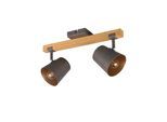 Deckenstrahler Bell in Nickelfarben max. 25 Watt