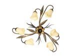 Deckenleuchte Alga Bronzefarben max. 6 Watt Deckenlampe