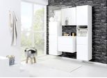 Badezimmer Cardiff ca. 80 cm mit LED Weiß