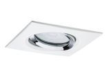 LED-Deckenleuchte Nova Premium in Weiß/Chromfarben max. 35 W Deckenlampe