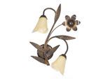 Wandleuchte Alga Bronzefarben max. 6 Watt Wandlampe