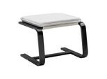 Hocker Manu II in Creme/Schwarz