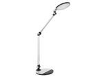 LED-Schreibtischleuchte Konsti Schwarz/Silber max. 10 Watt Schreibtischlampe