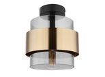 Deckenleuchte Milley Schwarz/Messingfarben Deckenlampe