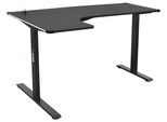 Gamingtisch Zocker II Schwarz