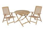 Gartenset Solo Teak 3-tlg.