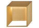 LED-Wandleuchte Quebec Goldfarben max.5,5 Watt Wandlampe