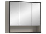 Spiegelschrank Bagno Kaschmir/Schwarz