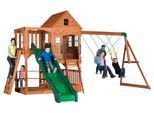Spielturm B1808058 aus Zeder Massiv