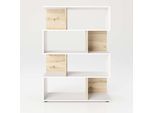Regal Shelfy 8 Fächer ca. 103x146 cm Weiß/Eiche