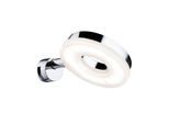 LED-Wandleuchte Becrux in Chromfarben Wandlampe