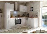 Küchenleerblock Anton ohne Geräte Weiß/Eiche