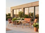 Gartenset Sylt 7-tlg. Kiefer massiv