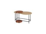 Couchtisch Cuddle ca. 102x47x58 cm Eiche/Cotta