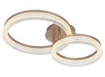 LED-Deckenleuchte Martin Cappuccino max. 30 Watt Deckenlampe