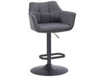 Barhocker Lina Grau/Schwarz