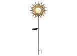 Solarleuchte Schwarz/Rostfarben max. 0,06 W