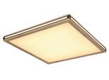 LED-Deckenleuchte Carla Weiß/Dunkelbraun max. 36 Watt Deckenlampe