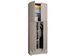 Mehrzweckschrank Lona XXL Grau ca. 70x200x39 cm