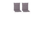 Niedriglehner Auflagen Tanana 2er-Set ca.98x45x8cm Grau