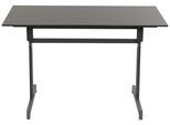 Gartentisch Anthrazit klappbar ca. 120x80x71cm