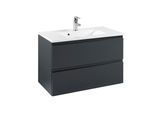 Waschtischkombi Cardiffin ca. 80 cm Grau