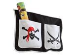 Betttasche 'Stofftasche', schwarz/weiß