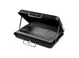Holzkohlegrill Koffer-Camping Schwarz ca. 40,5x25x26cm
