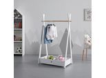 Kinderkleiderschrank Lia Weiß