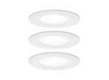 Deckenleuchte Nova in Weiß/Alufarben max. 6,5 W Deckenlampe