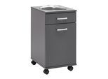 Rollcontainer Caorle in Anthrazit