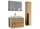 Badezimmer Lendas 4-tlg. ca. 94 cm Honigeiche