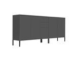 Sideboard Mailand Set 10 Anthrazit