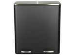 Abfallsammler Clean Schwarz ca. 59x65,5x32cm